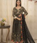 AMANI - Black Long Dress - 3 PCS