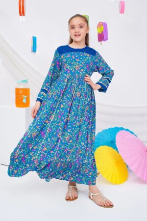 Boski Linen Printed Dress