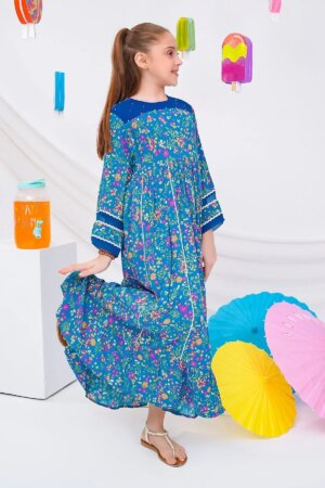 Boski Linen Printed Dress