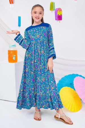 Boski Linen Printed Dress