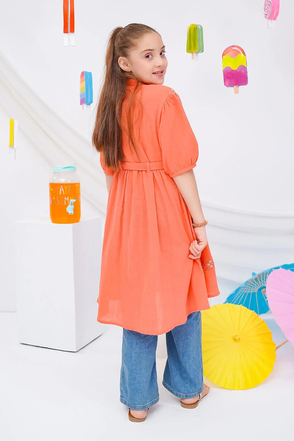 Chambray Cotton Dress - Image 5