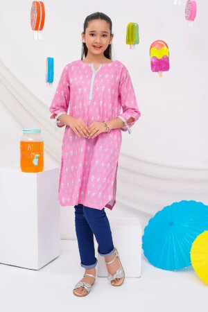 Cotton Lawn Digital Printed Kurta