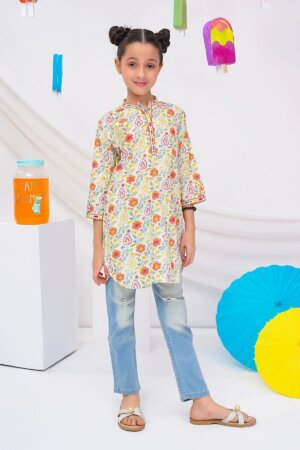 Cotton Lawn Digital Printed Kurta