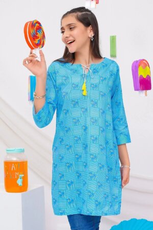 Cotton Lawn Digital Printed Kurta