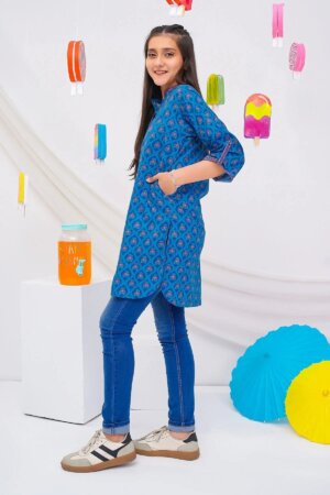 Cotton Lawn Digital Printed Kurta