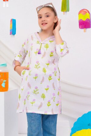 Cotton Lawn Digital Printed Kurta