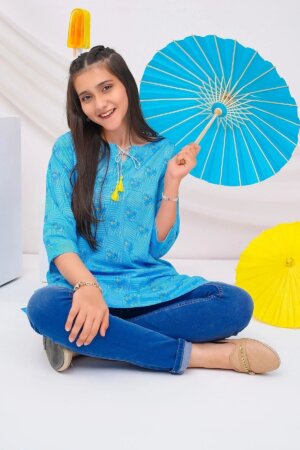 Cotton Lawn Digital Printed Kurta