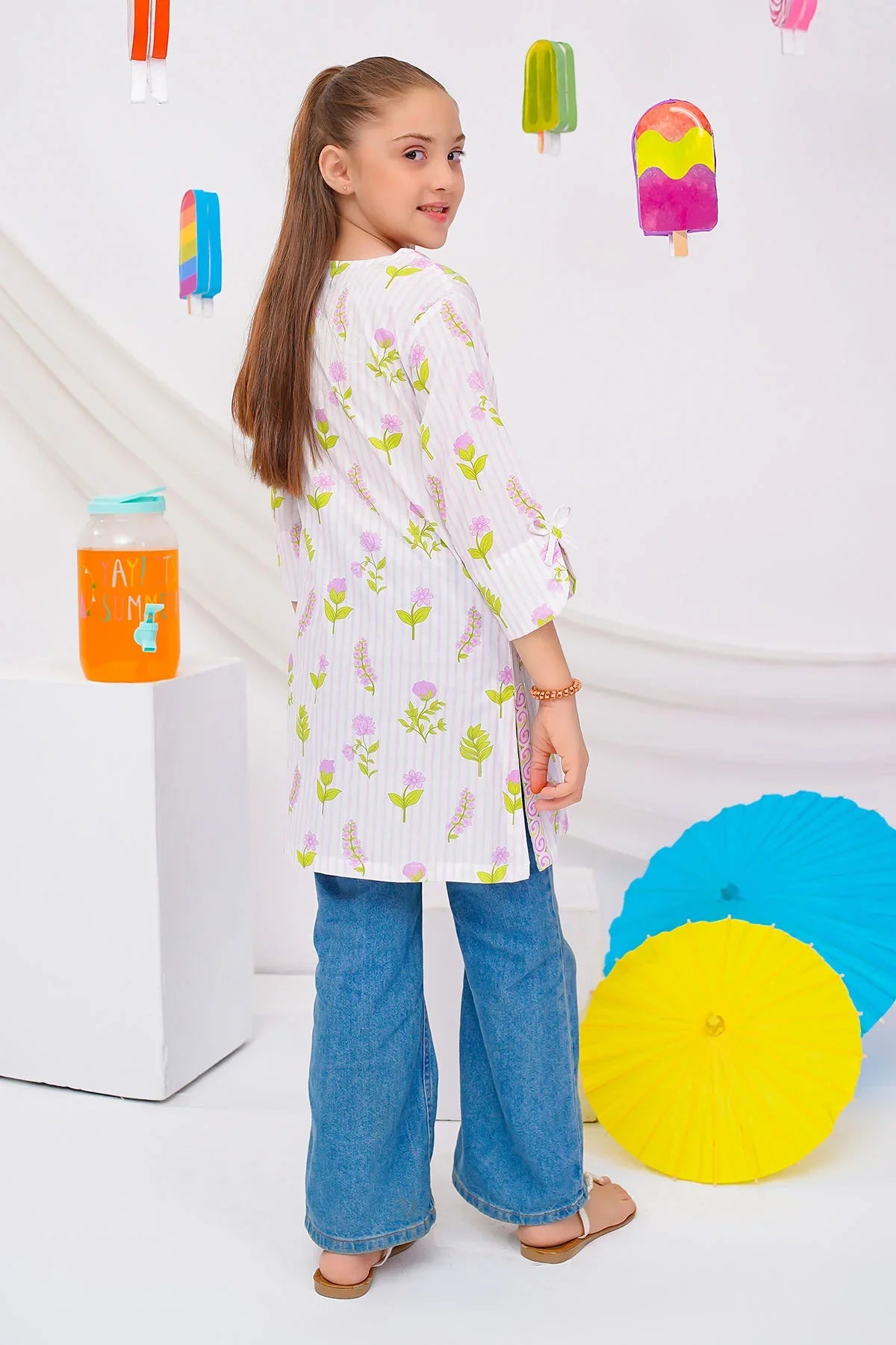 Cotton Lawn Digital Printed Kurta - Image 5