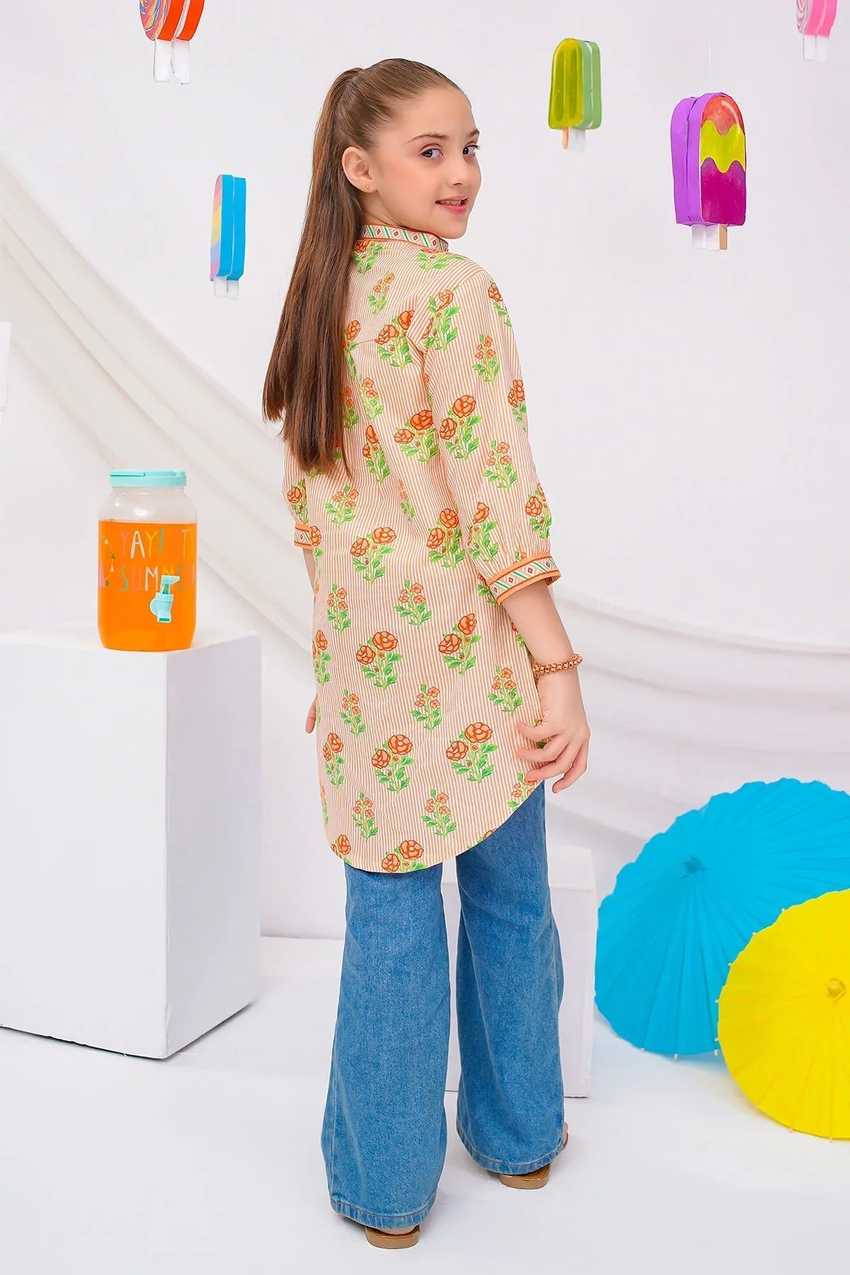 Cotton Lawn Digital Printed Kurta - Image 5