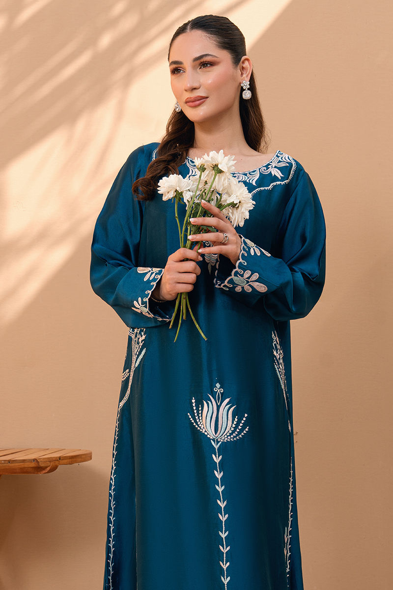 Deep Teal Bloom - Image 3