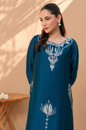Deep Teal Bloom
