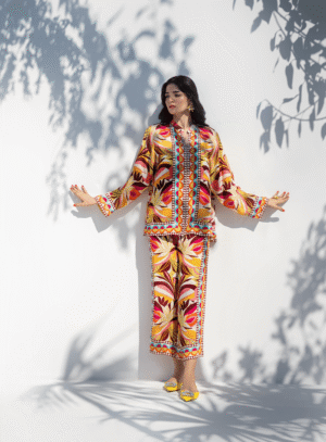Lila Printed Co-ord Set - RTD