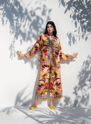 Lila Printed Co-ord Set - RTD