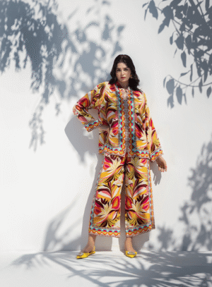 Lila Printed Co-ord Set - RTD