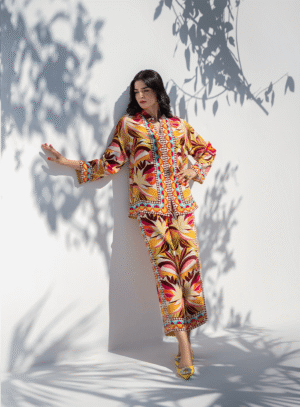 Lila Printed Co-ord Set - RTD