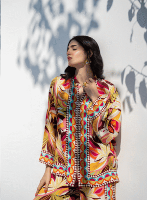 Lila Printed Co-ord Set - RTD