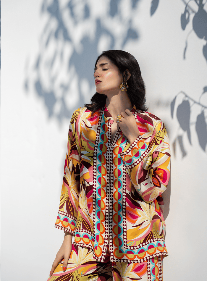 Lila Printed Co-ord Set - RTD - Image 5