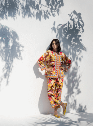 Lila Printed Co-ord Set - RTD