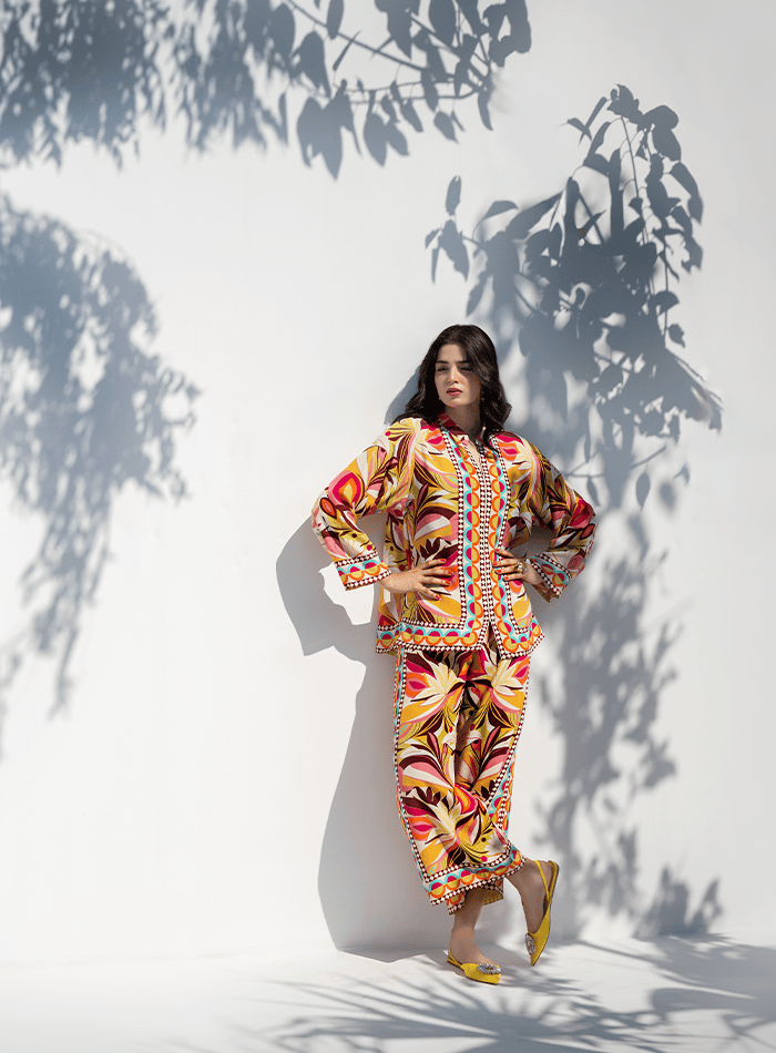 Lila Printed Co-ord Set - RTD - Image 6