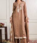 Mocha Kurta and trouser set
