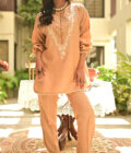 Mocha with Khari Shalwar