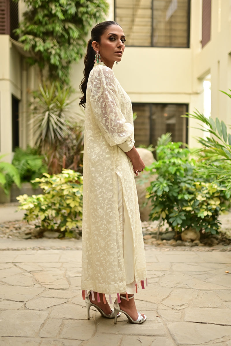 Pastel Blonde ( Kurta with pants) - Image 2