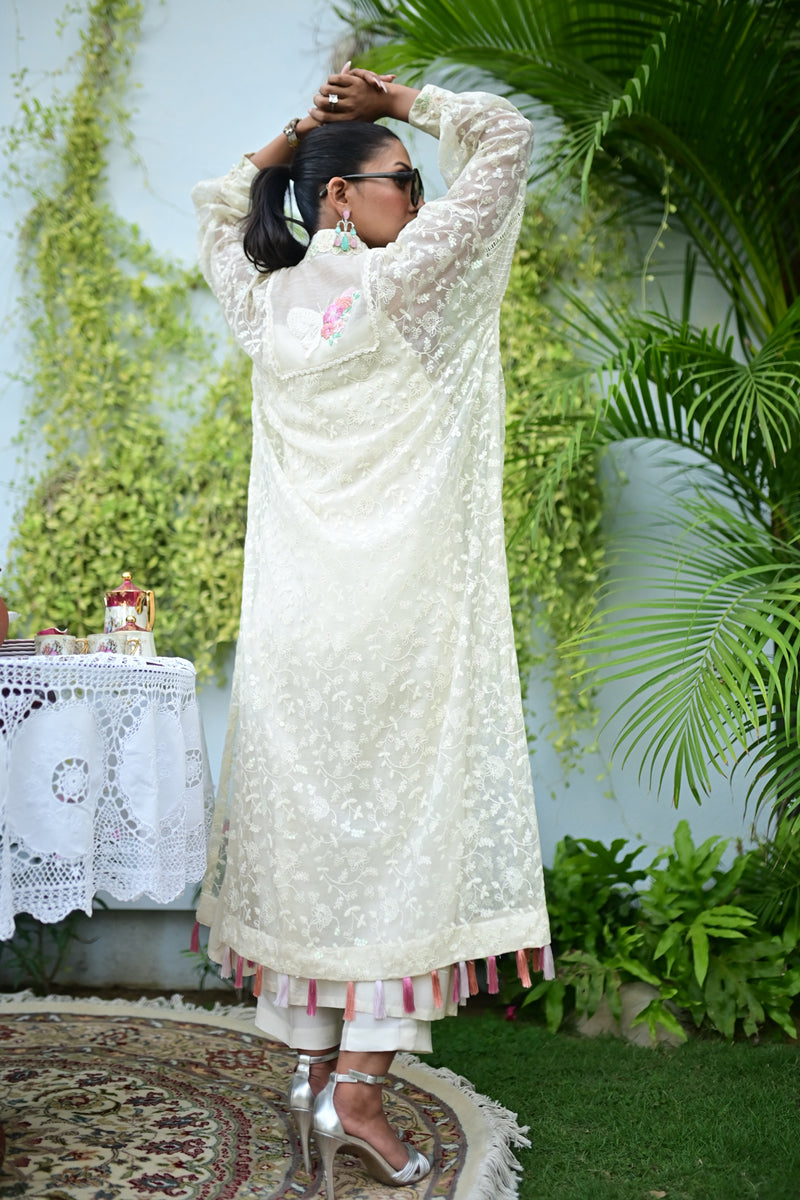 Pastel Blonde ( Kurta with pants) - Image 4