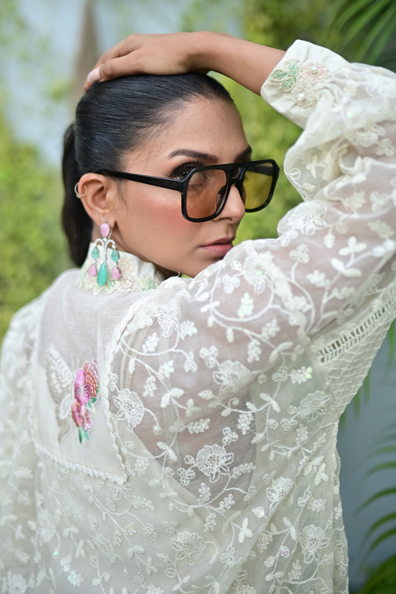 Pastel Blonde ( Kurta with pants) - Image 14