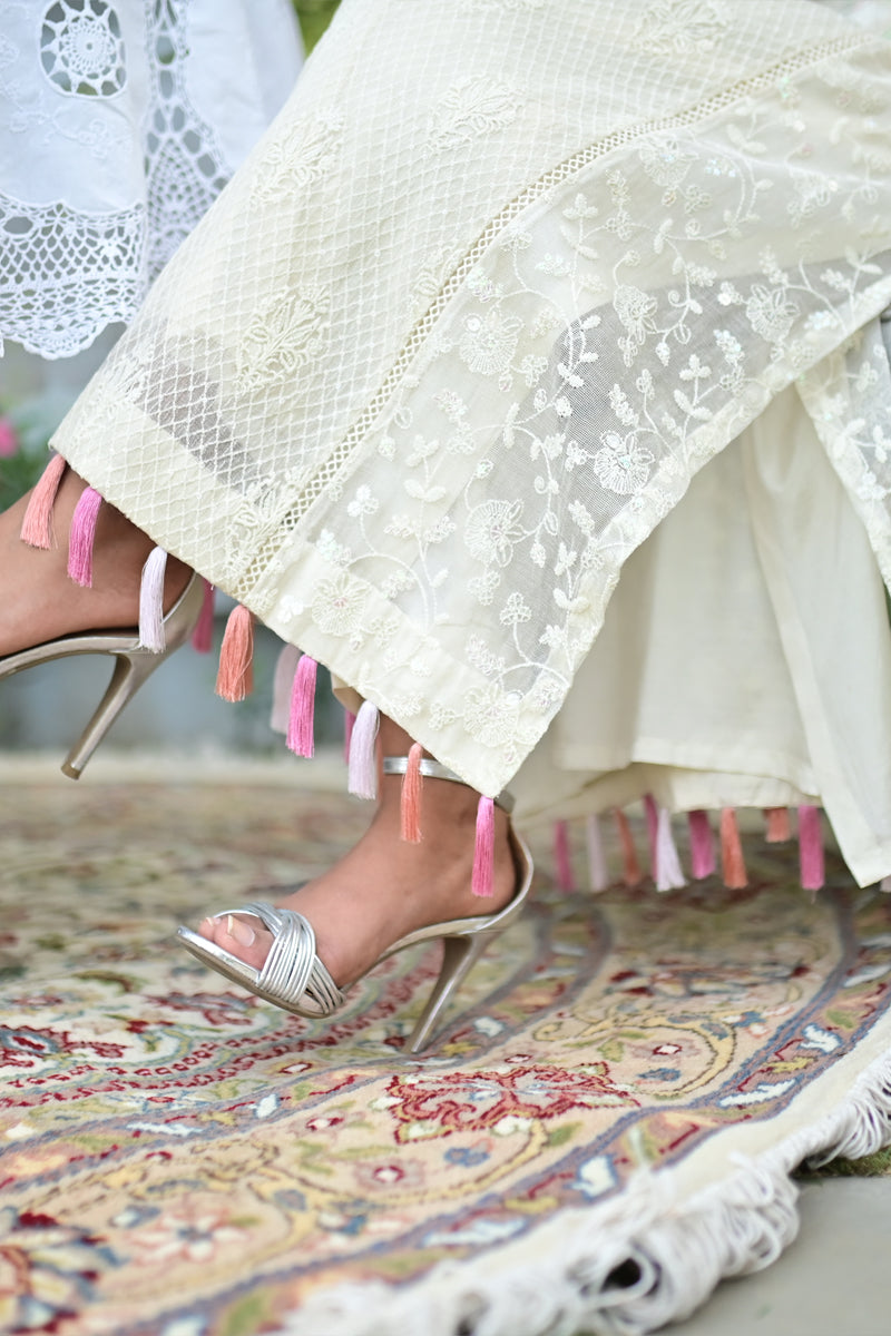 Pastel Blonde ( Kurta with pants) - Image 16