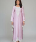 PETAL SILK KAFTAN SET