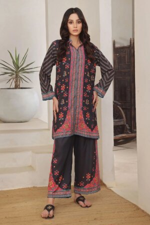 Poly Lawn Digital Printed 2 Pc Suit