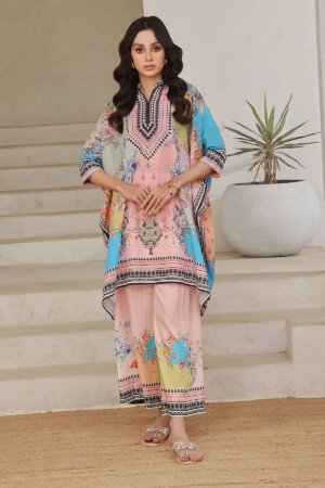 Poly Lawn Digital Printed 2 Pc Suit