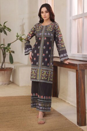 Poly Lawn Digital Printed 2 Pc Suit