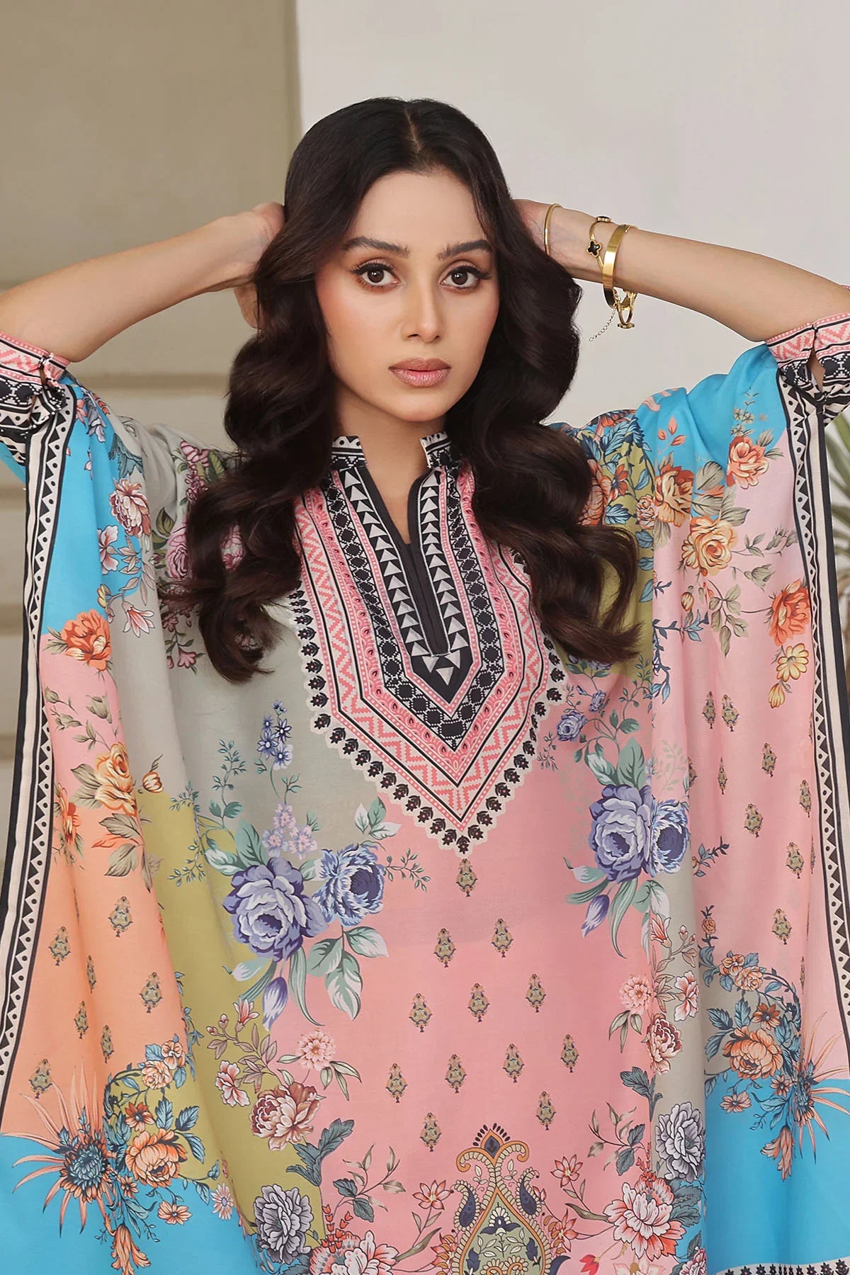 Poly Lawn Digital Printed 2 Pc Suit - Image 2