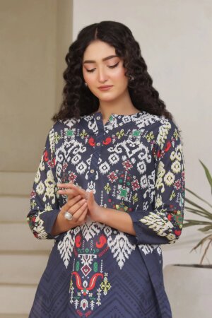 Poly Lawn Digital Printed 2 Pc Suit