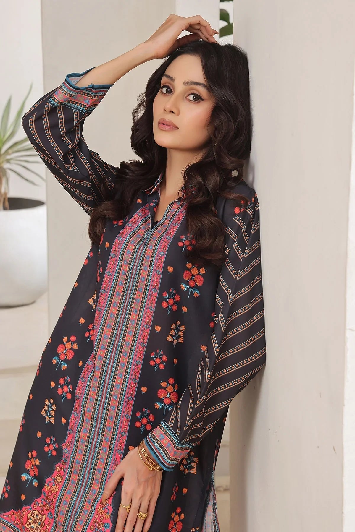 Poly Lawn Digital Printed 2 Pc Suit - Image 3