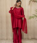RAINA - Maroon Formal Co-Ords