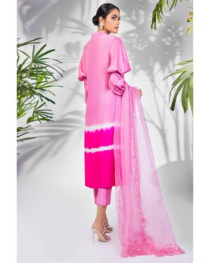 Rose Pink Rawsilk suit