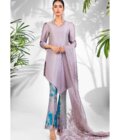 Stone Grey Rawsilk suit