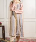 Stripe Kurta and Trouser set