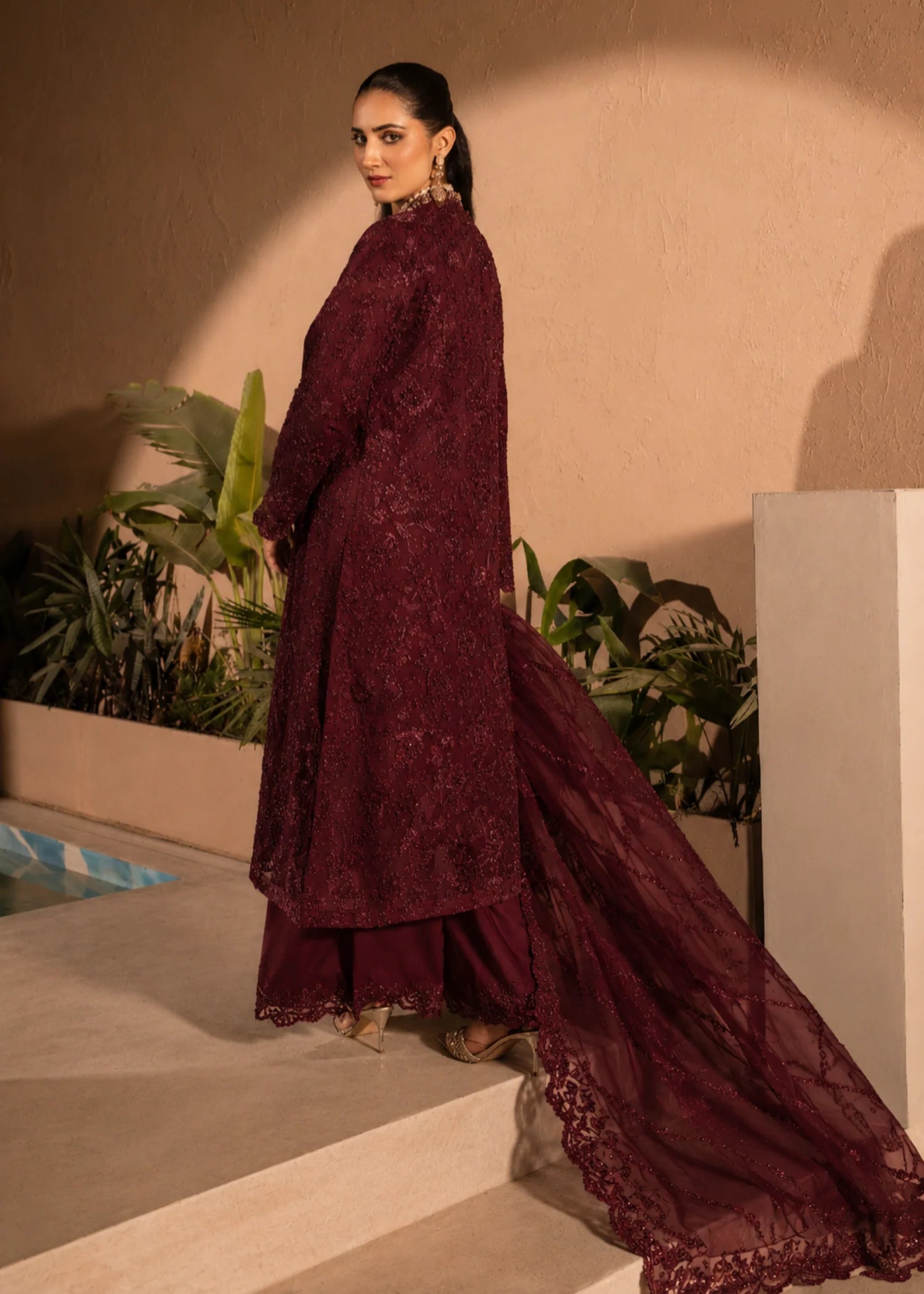 STYLE CODE : 198 -MAROON - Image 2