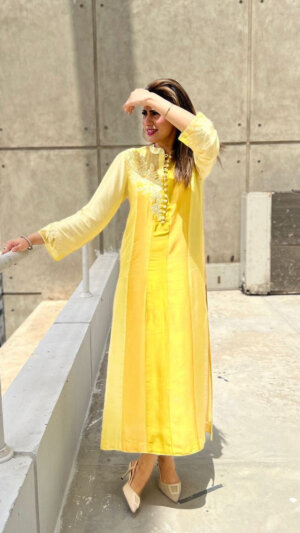 SUNLIT WHISPER KAFTAN SET