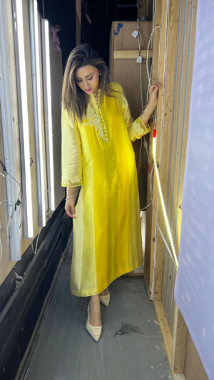 SUNLIT WHISPER KAFTAN SET