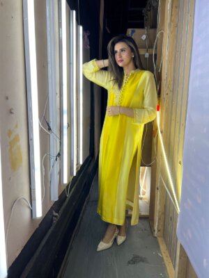 SUNLIT WHISPER KAFTAN SET