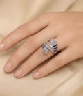 Blue Celestial Bloom Ring – JBB1028RG