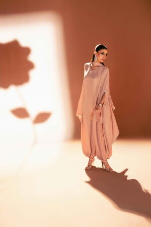 Blush Beige Poncho