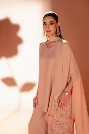 Blush Beige Poncho