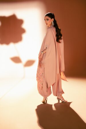 Blush Beige Poncho