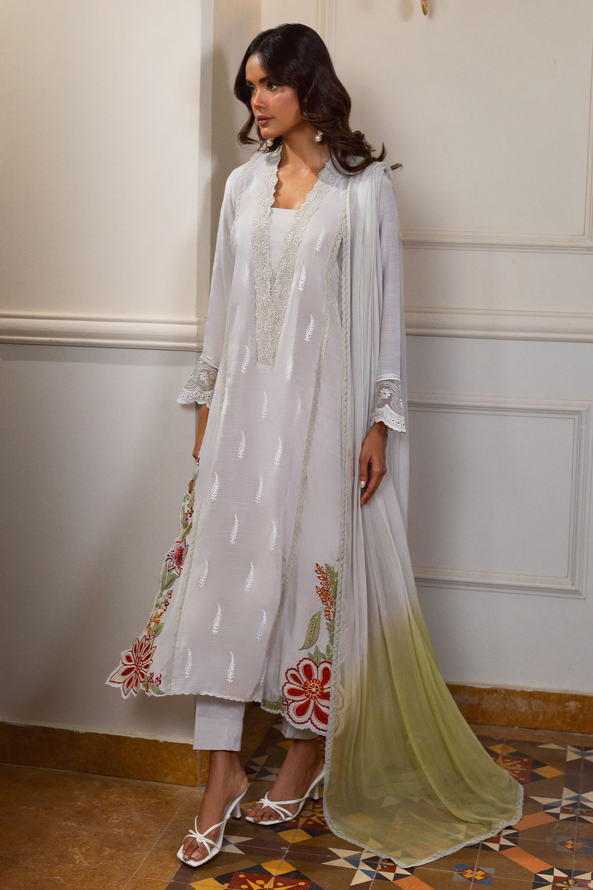 Nuriya ( Shirt, Pants and Dupatta) - Image 4