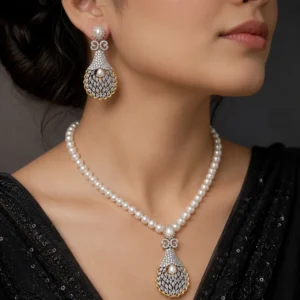 Pearl Royale Necklace Set – JBB1010NK